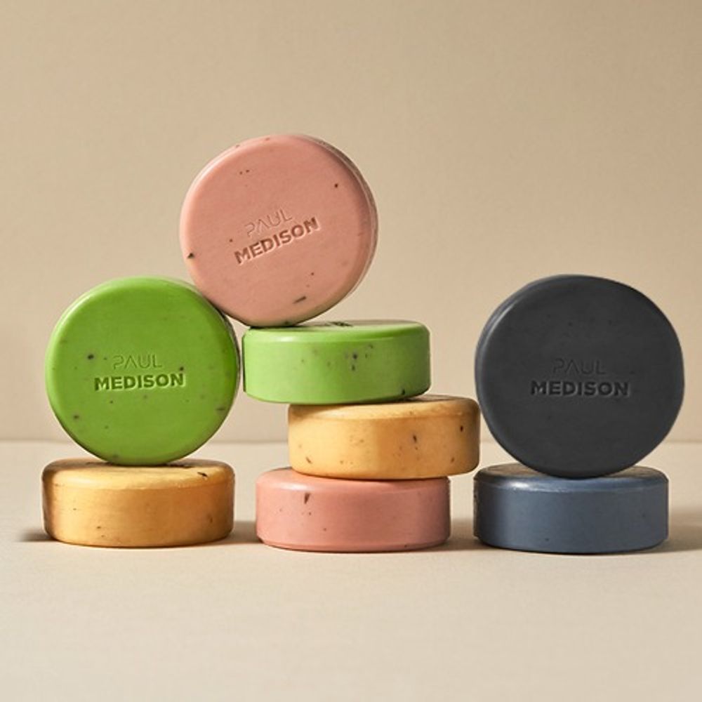 [PAUL MEDISON] Signature Facial Soap 5 types - Moisture-Rich, Skin-Condition Adaptive Cleanser for Smooth, Elastic Skin without Post-Wash Tightness - Made in Korea